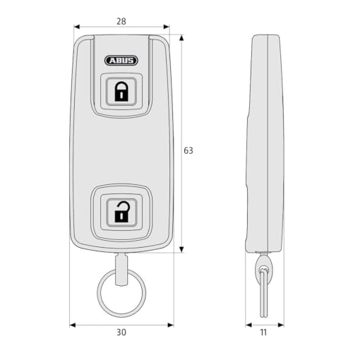 ABUS HomeTec Pro CFF3000 (Funk-Fernbedienung) - 4