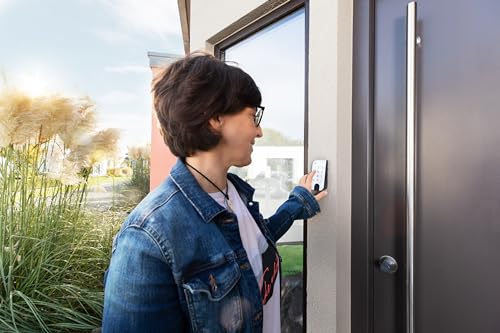 BURG-WÄCHTER Elektronisches Türschloss secuENTRY für Haustüren, Bedienung mit Zahlencode, App oder Funkschlüssel, Inkl. Zylinder, Entry Home 2.0 - 3